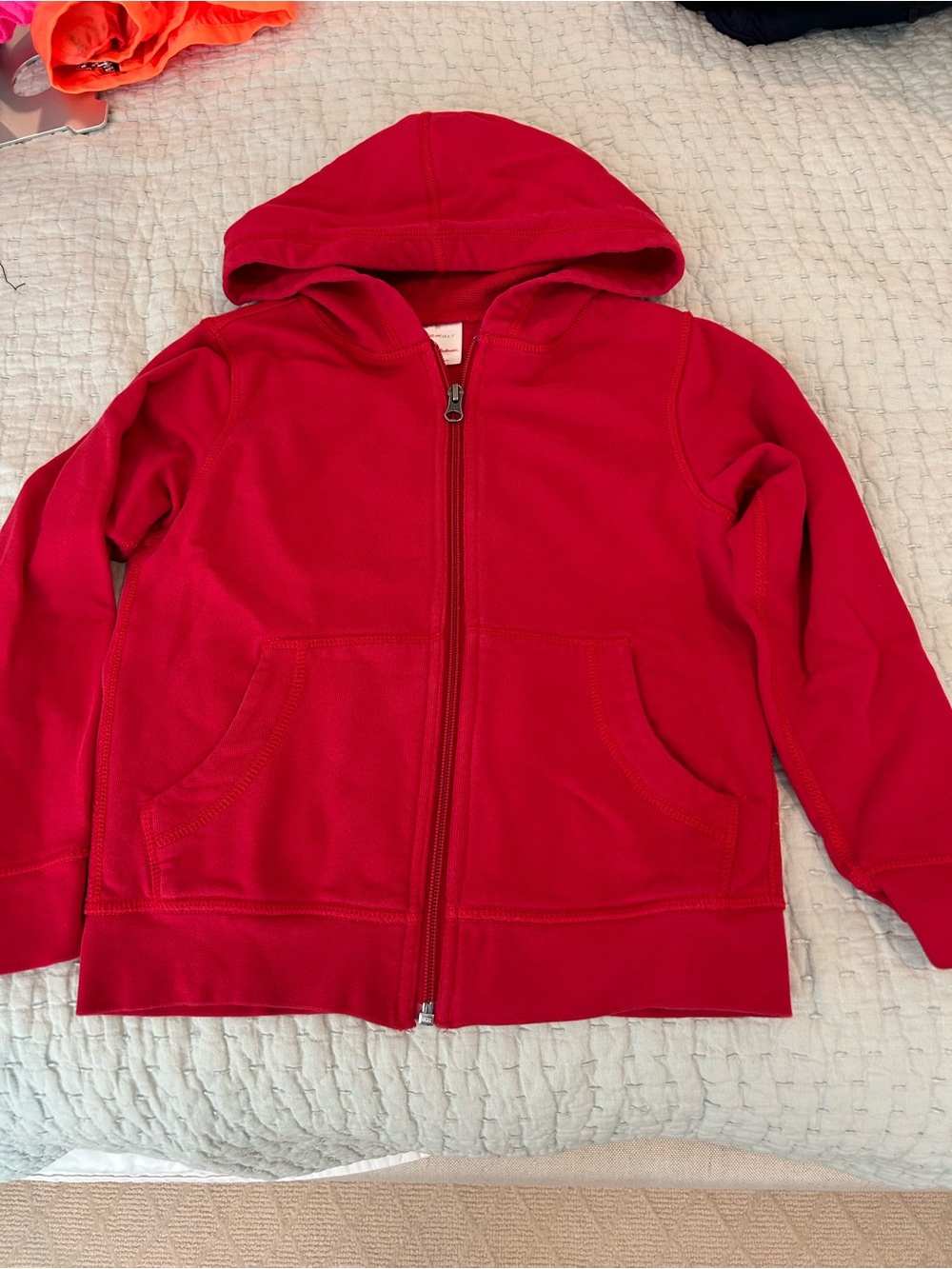 Hanna Andersson Kids Hoodie. Size 6/7.
